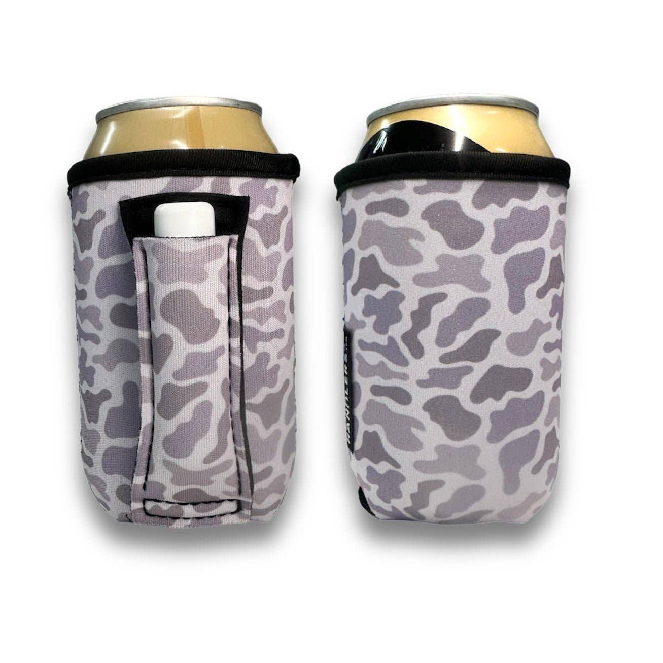 Snow Camo 12oz Stubby Can Handler™