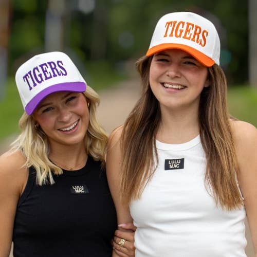 LM-3014 TIGERS CAP DEEP PURPLE
