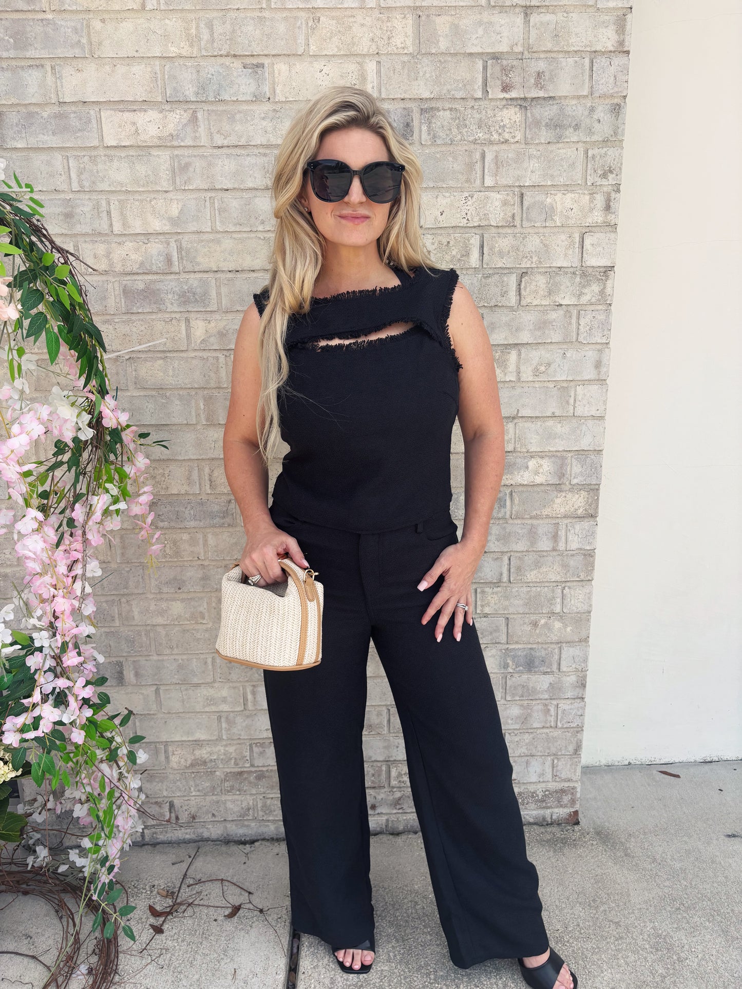 Black Wide Leg Pants