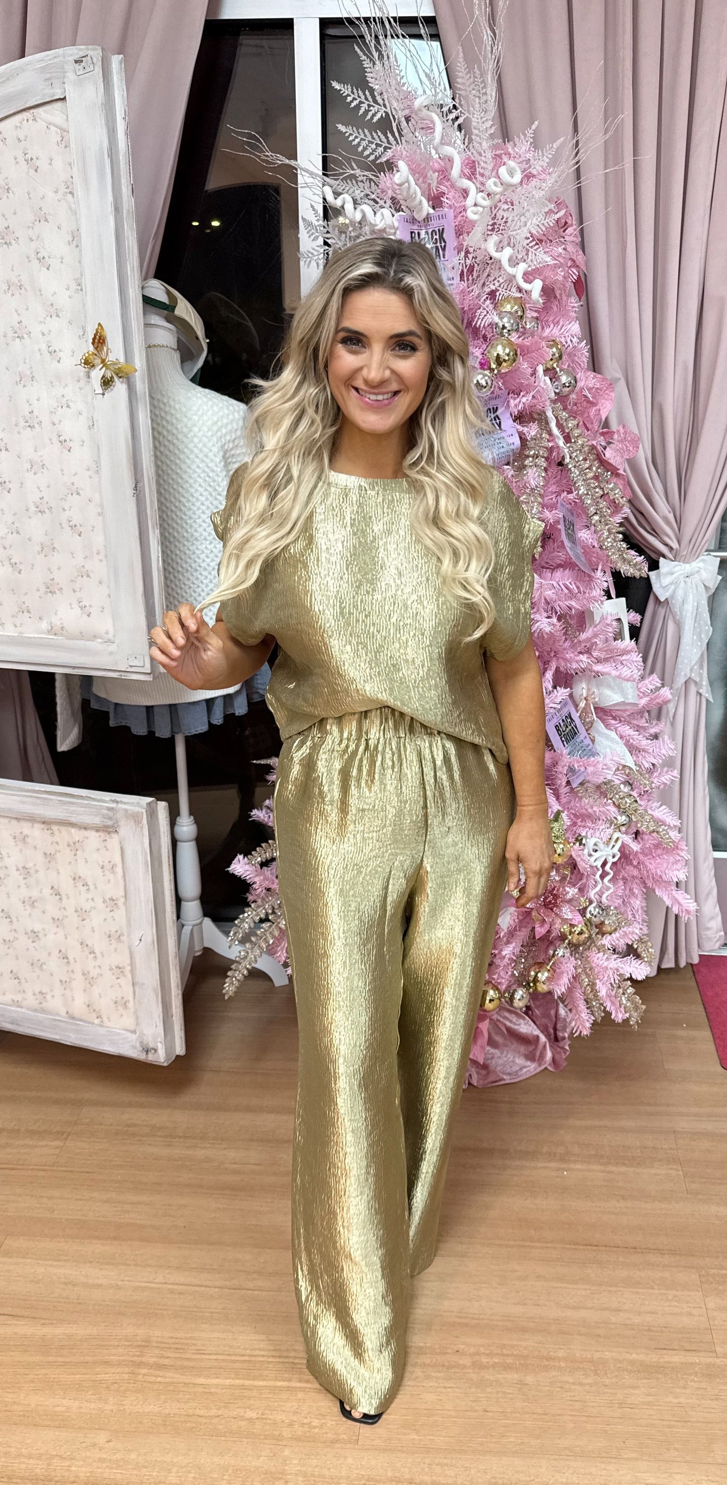 Golden Hour Glam Top