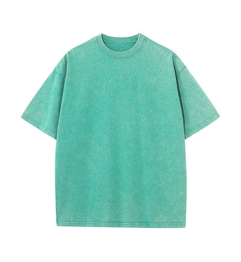 Vintage Washed Cotton Oversized T-Shirt