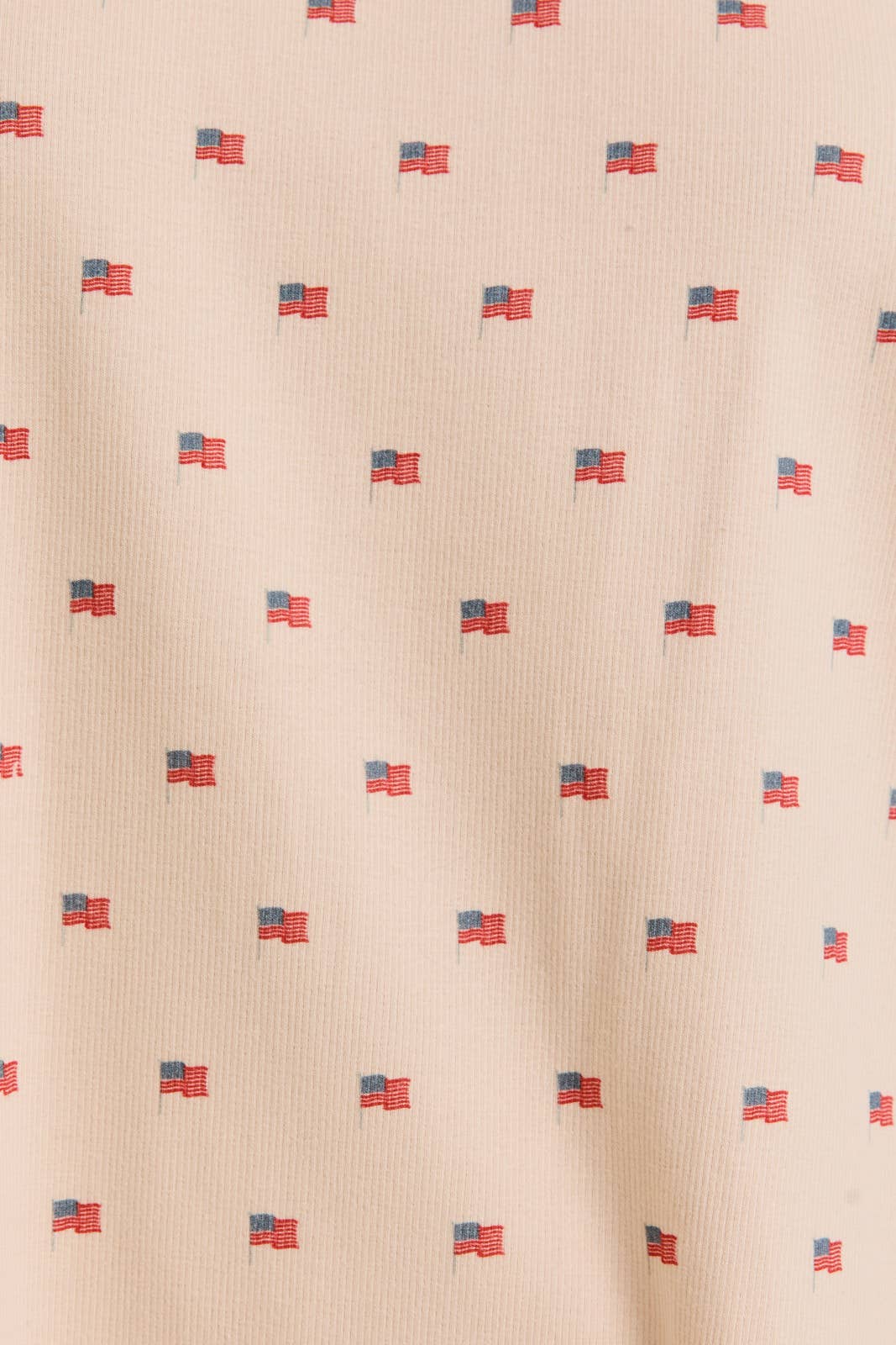 USA FLAG PRINTED OVERSIZED T-SHIRT WITH ELASTIC WAIST SHORT