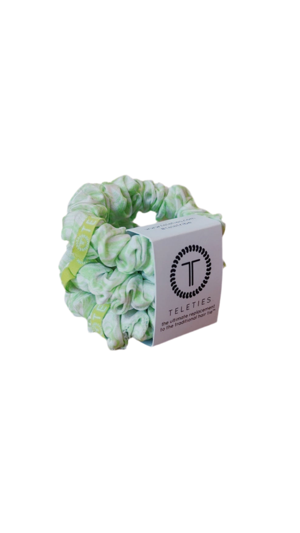 Lost My Marbles Small Silk Teletie Scrunchie