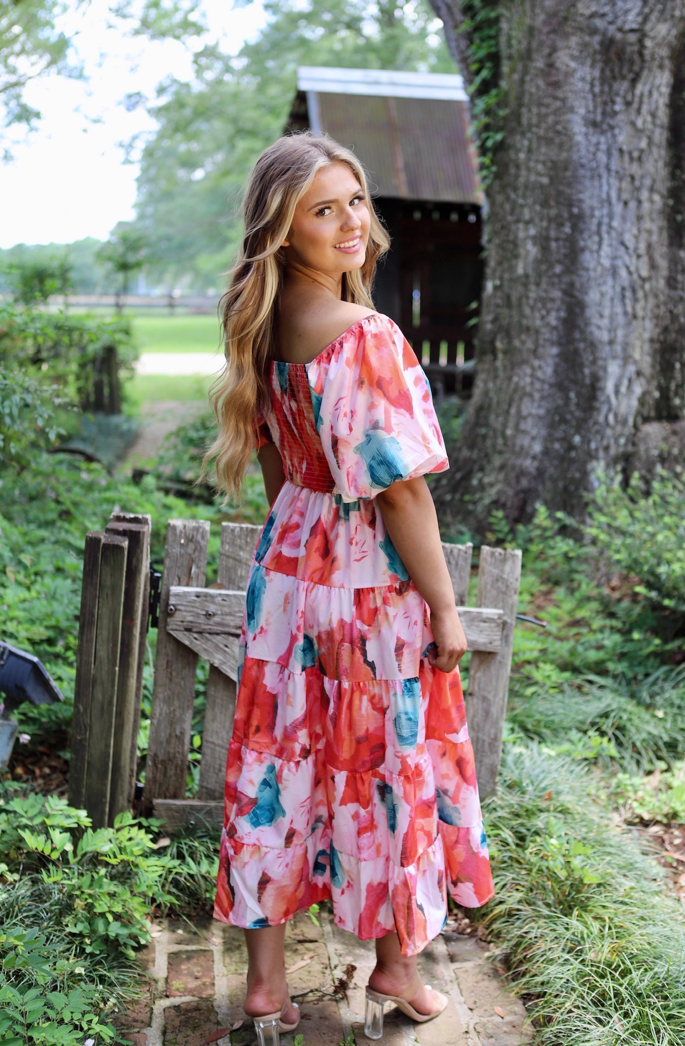 Women's Dress Off Shoulder High Waist Dress