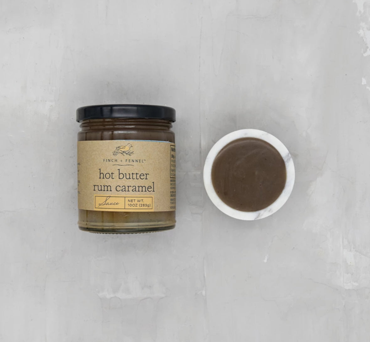 Hot Butter Rum Caramel Sauce