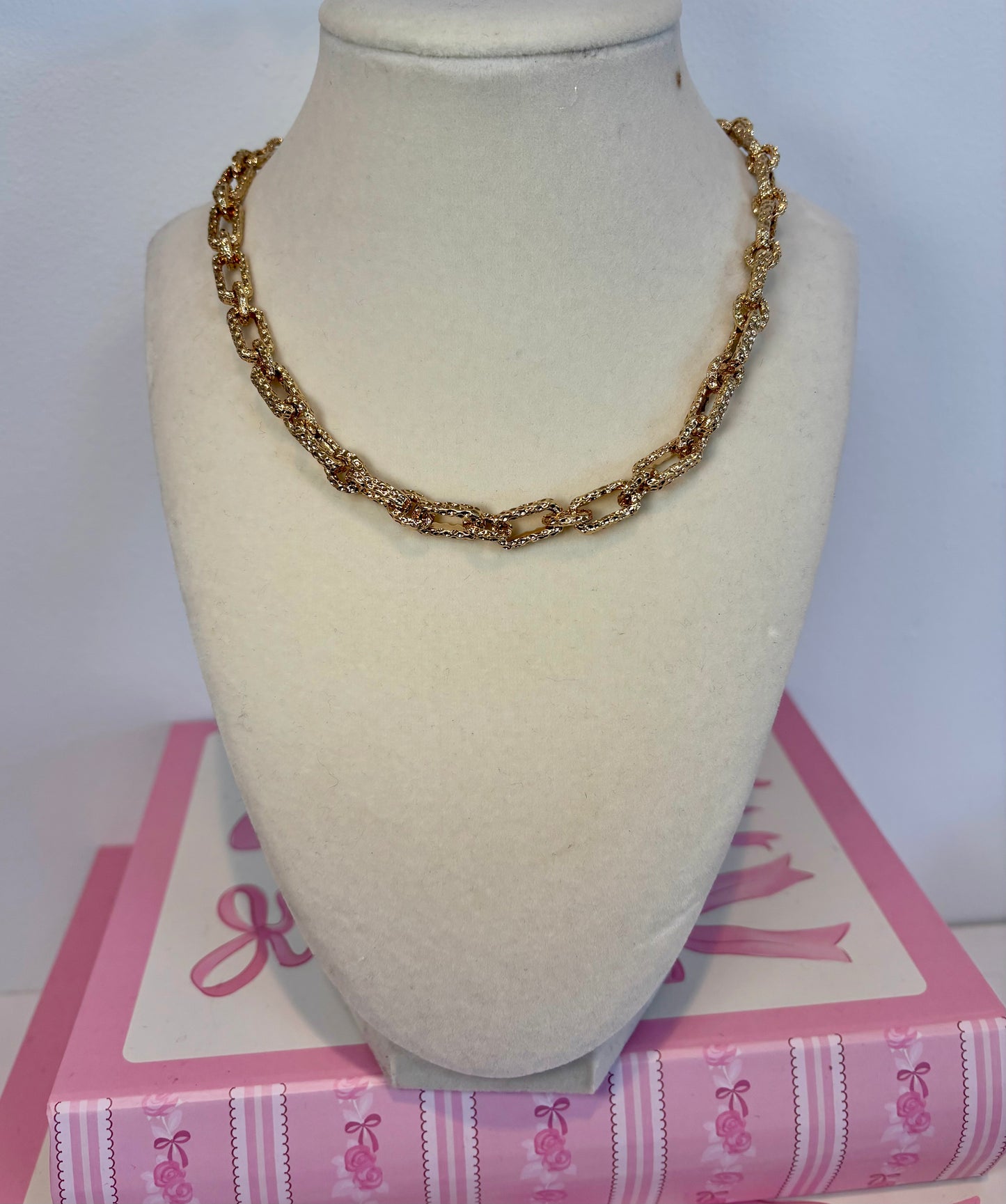 Gold Link Necklace