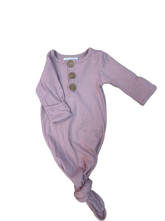 Finn Ribbed Baby Gown