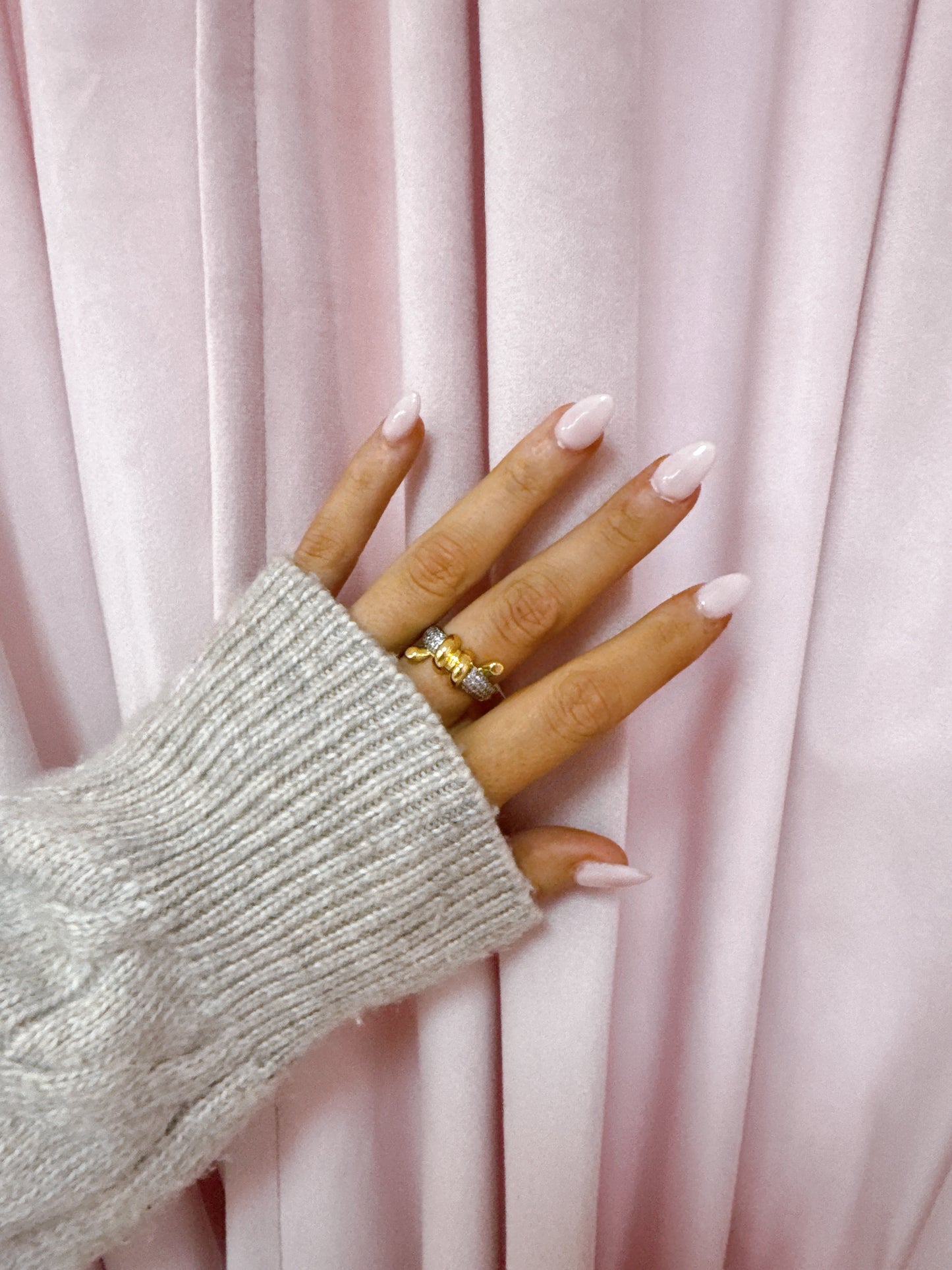 Modern Gold Statement Wrap Ring