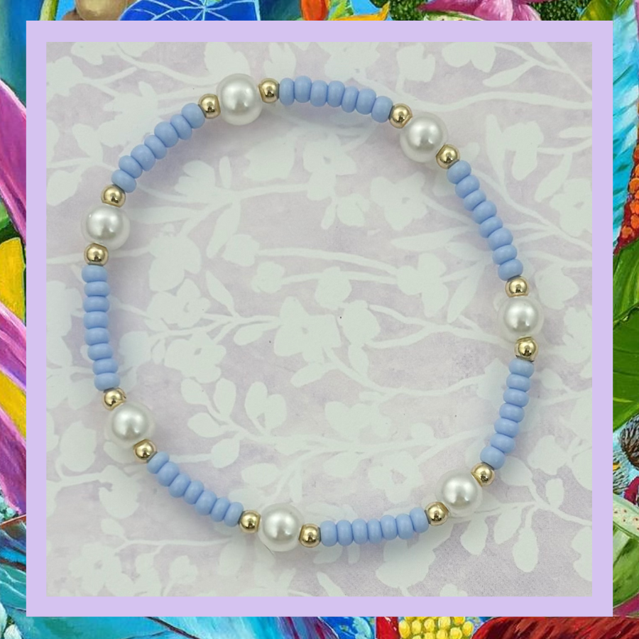 Spring Fling - Light Purple & Pearl