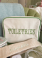 Toiletries - Green Canvas XL Bag
