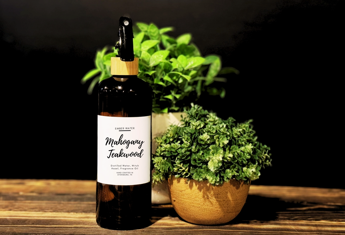 Mahogany Teakwood  Room + Linen Spray