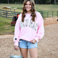 CAMO LIGHT PINK LULU MAC SWEATSHIRT