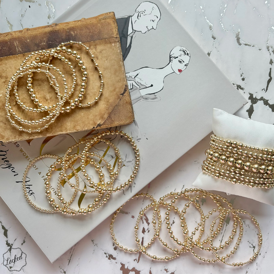 Classic Gold Filled Daisy Bracelet - GFP17
