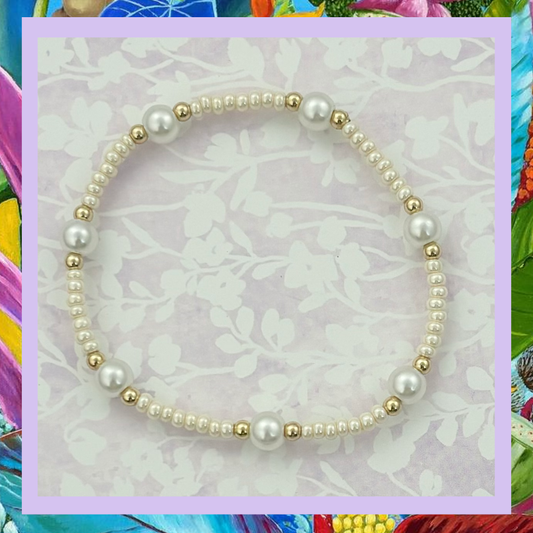 Spring Fling - Ivory & Pearl