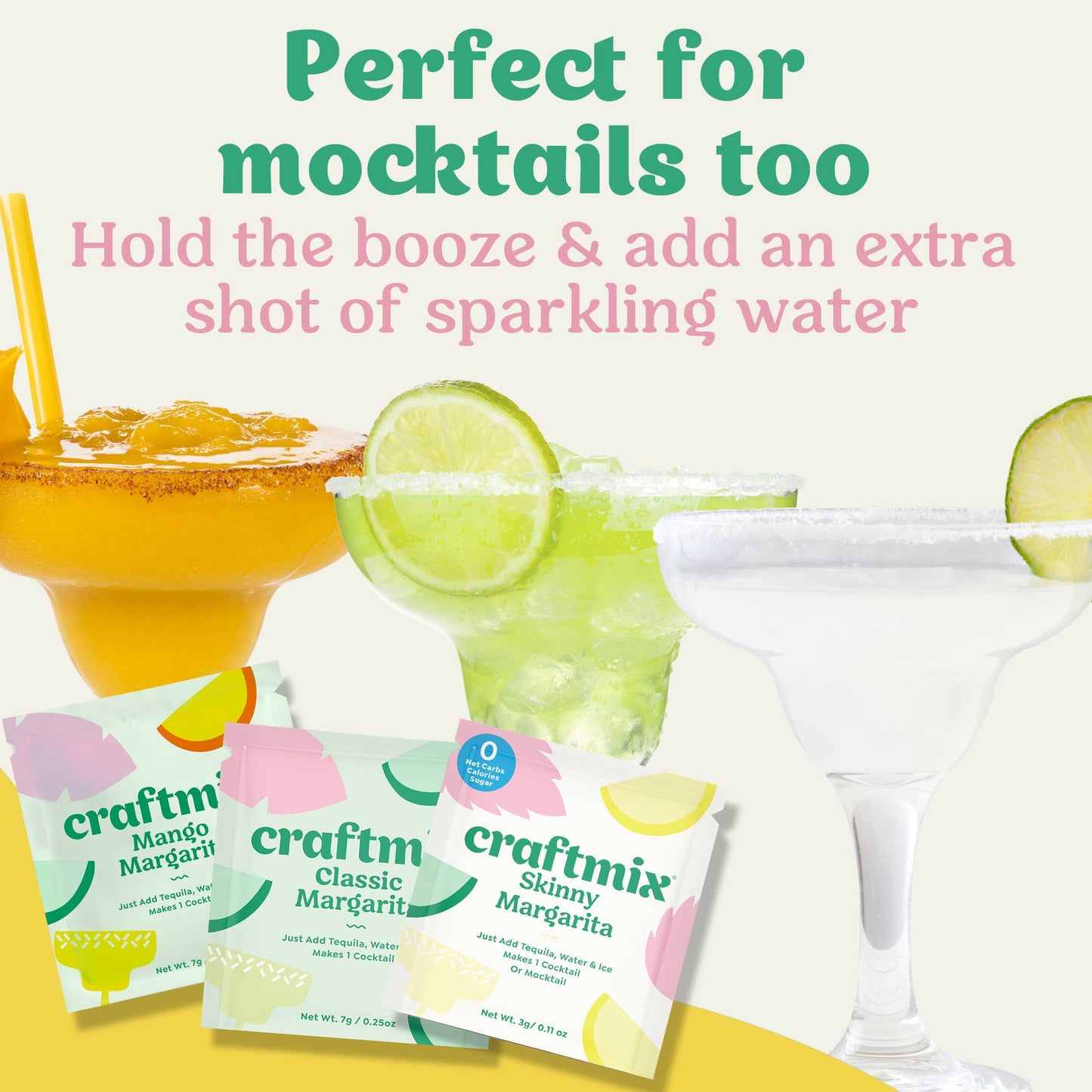 Margarita Variety Pack Cocktail Mixers -12 Serving Multipack