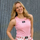 DD-TANK LIGHT PINK LULU MAC SOLID TANK TOPS