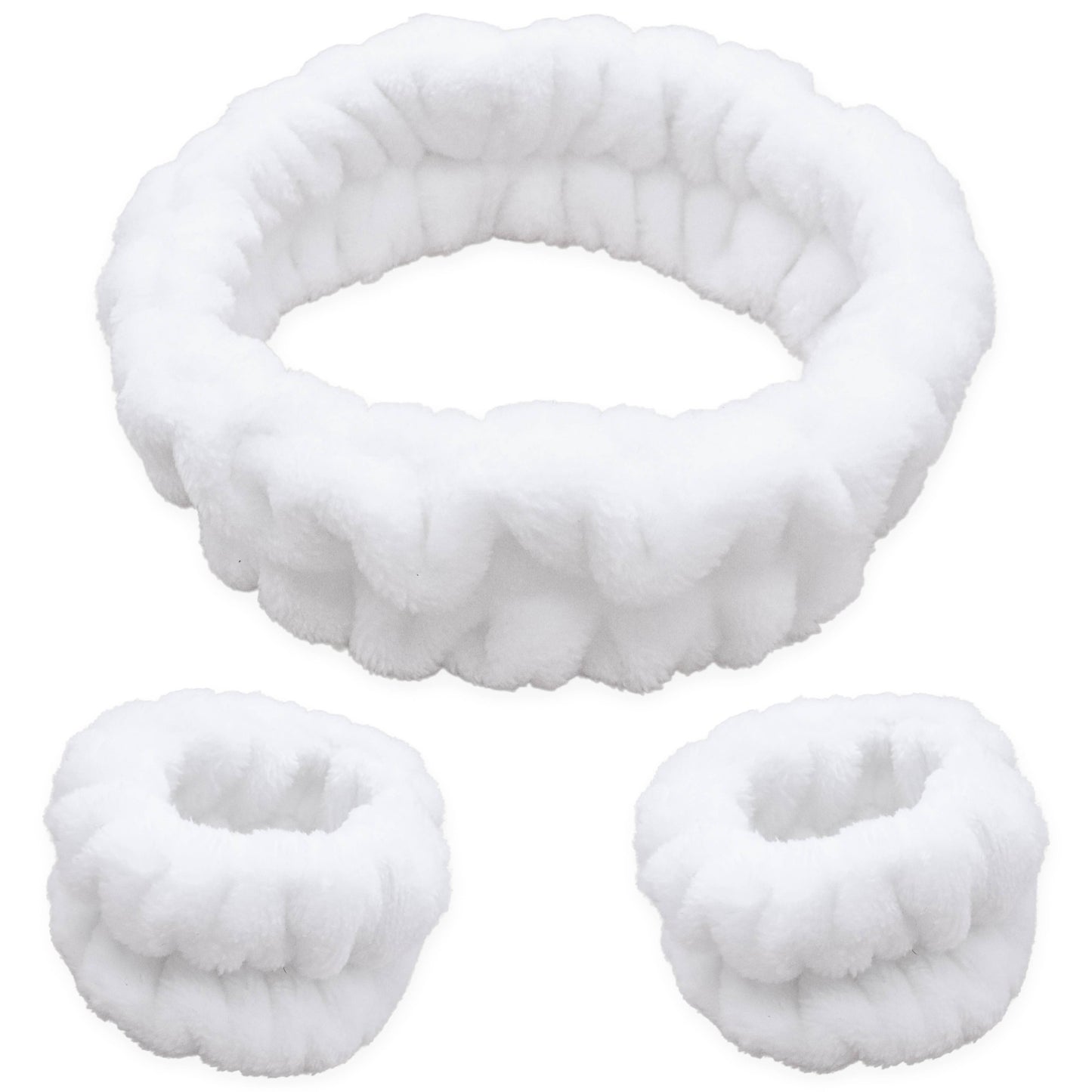 Spa Headband - Skincare Headband & Wristband Set