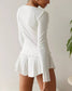 Stylish Long Sleeve Cardigan Shorts Loungewear Set