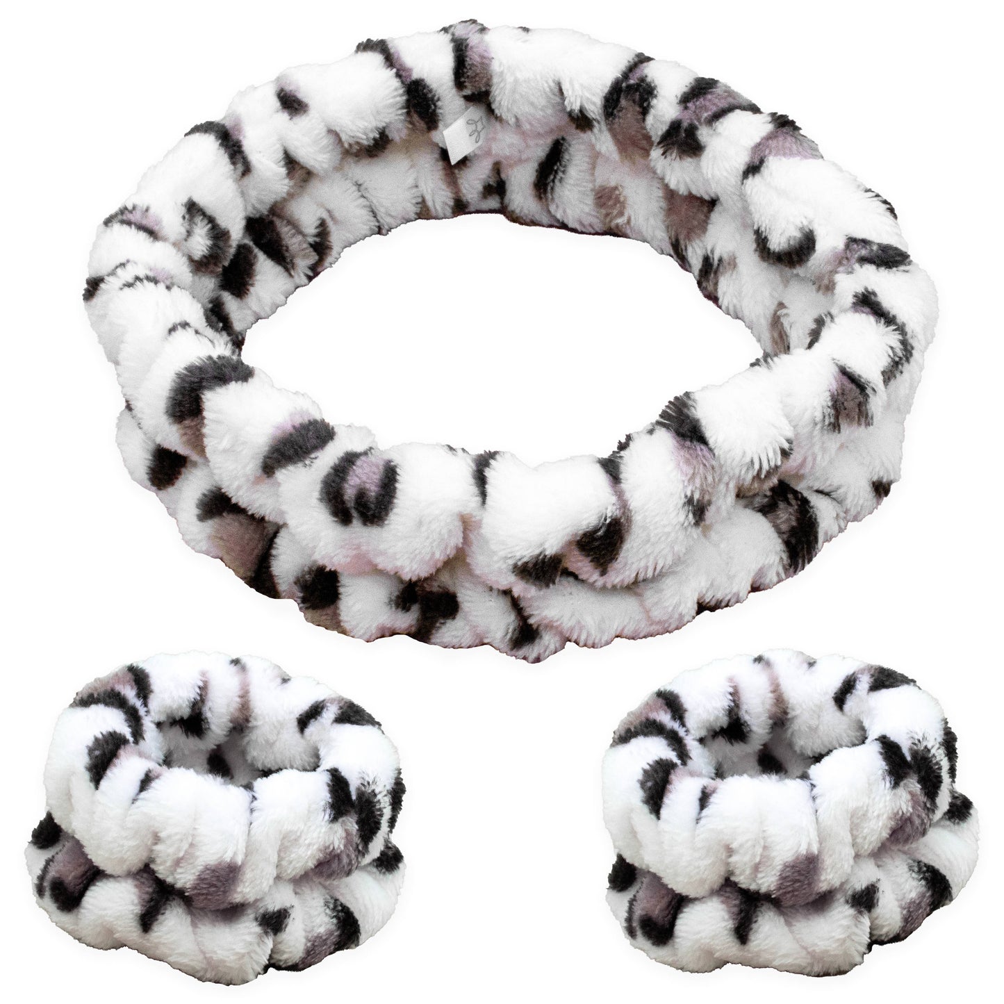 Spa Headband - Skincare Headband & Wristband Set