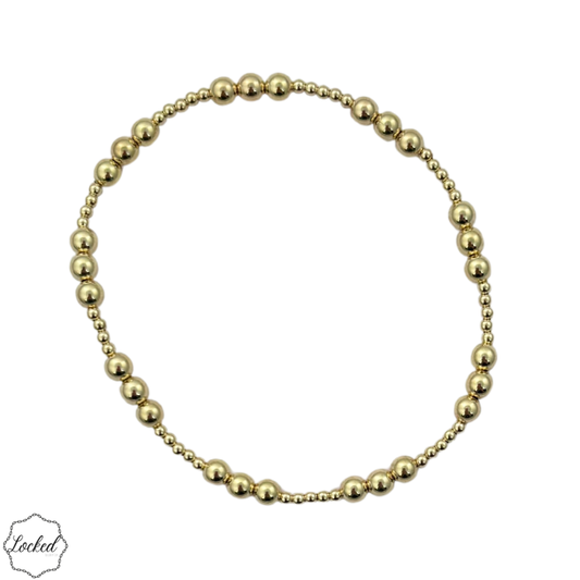 Classic Gold Filled Daisy Bracelet - GFP17