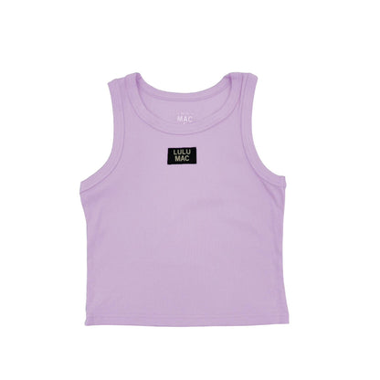 DD-TANK LAVENDER LULU MAC SOLID TANK TOPS