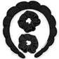 Youth Spa Headband - Skincare Headband & Scrunchie Wristband Set