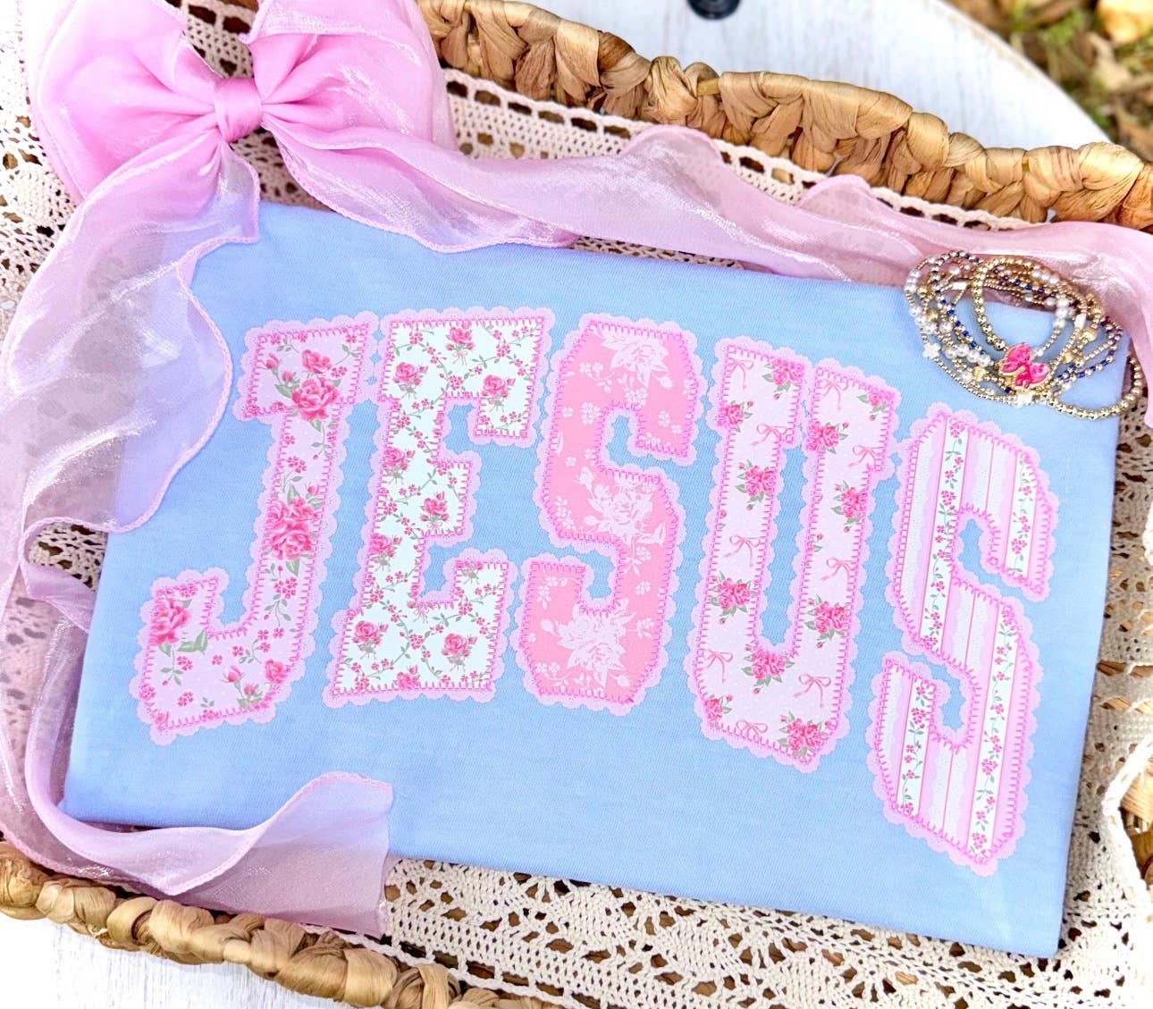 Jesus Floral Shirt 