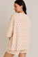 USA FLAG PRINTED OVERSIZED T-SHIRT WITH ELASTIC WAIST SHORT