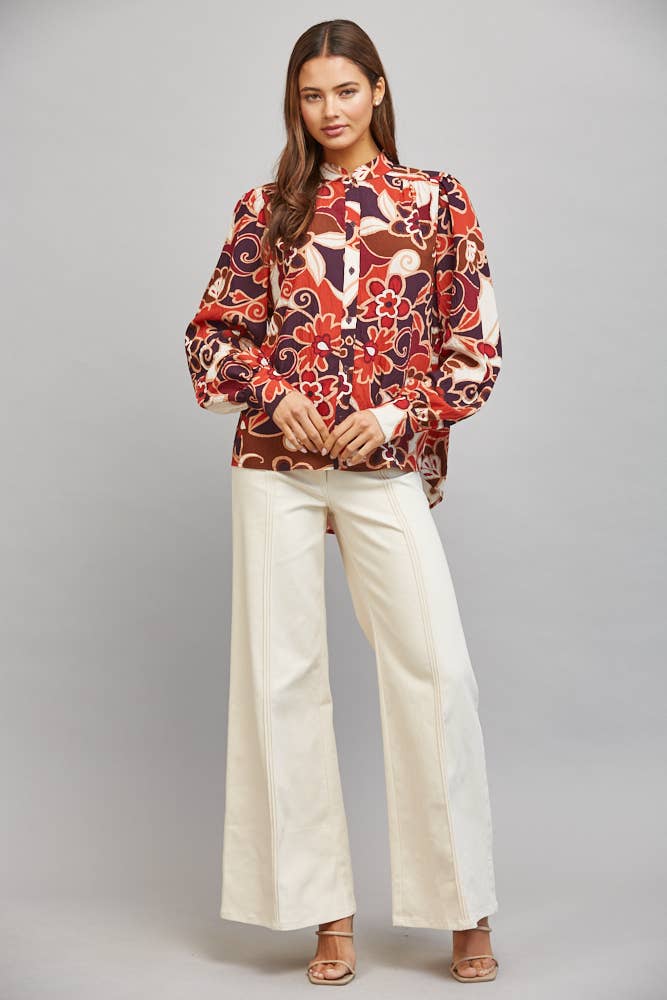 Talu’s High Waisted Flare Pants