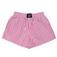 LULU MAC PINK STRIPED BOXER SHORT