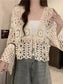 Bohemian Crochet Knit Cover-Up