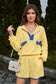 Colorblock Two-Tone Top & Shorts 2 Pcs Set | S-XL