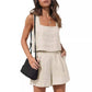 Solid Color Shorts Ensemble