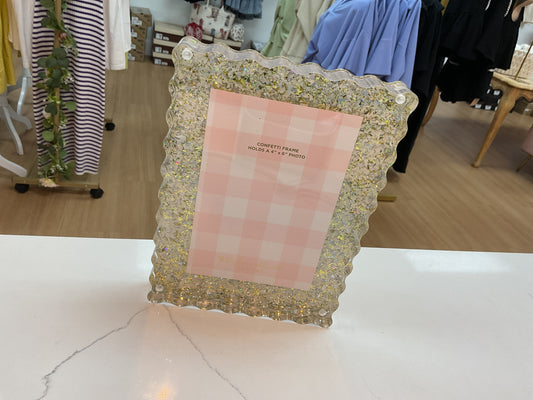 Gold Confetti Frame