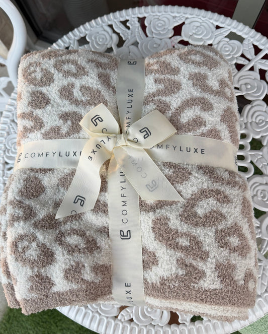 Cozy Leopard Blanket
