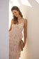 ROMANTIC FLORAL TIERED MAXI DRESS WITH RUCHED BUST