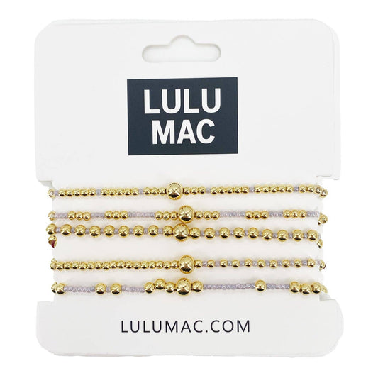 LULU MAC Gold/Silver Stack