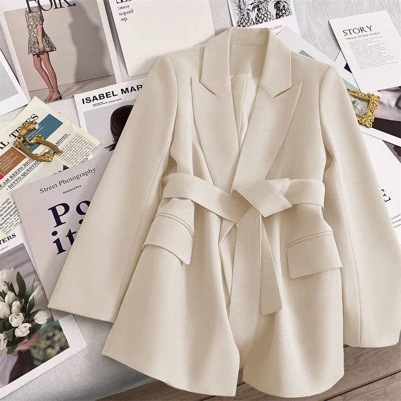 Solid Color Casual And Versatile Suit Jacket
