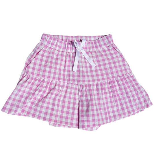 LM-1112 PINK MODERN SKORT