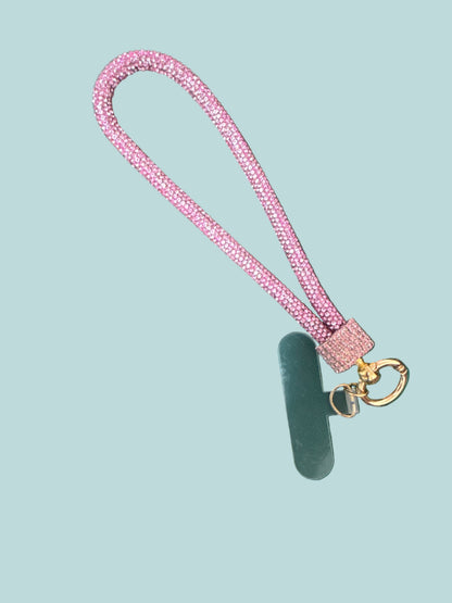 Rhinestone Cell Phone Wristlet
