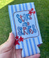 Stars and Stripes patriotic koozie for the 4th of July