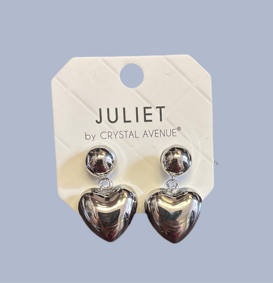Chunky Heart Earrings