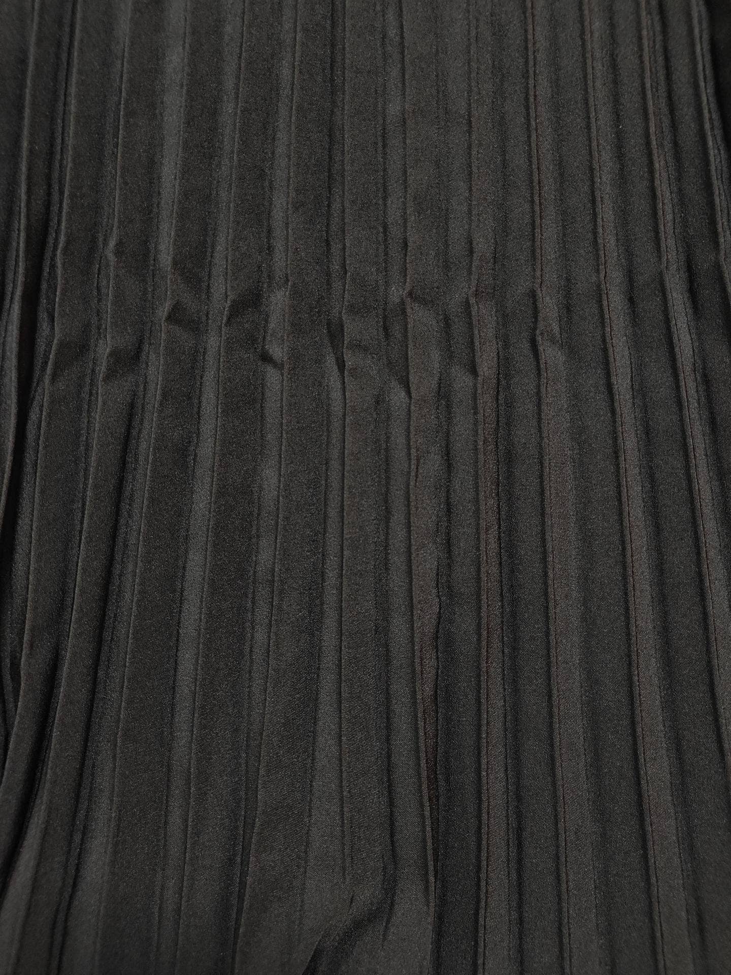 Pleated maxi flare swing dress Loose A-line tee dress