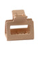 square macaron shark clip small hair clip