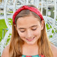 Sequin Knot Headband - Valentine's, Christmas, St. Patrick's