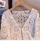 Bohemian Crochet Knit Cover-Up