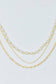 Layered Pearl And Chain Necklace