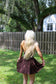 Soft N Suede V Neck Dress