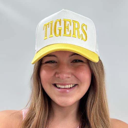 TIGERS CAP NEON YELLOW