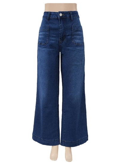 Vintage High Rise Wide-Leg Jeans